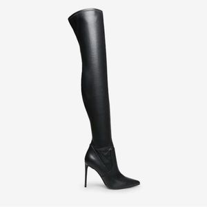 Steve Madden VAVA BLACK PARIS Thigh High Boots